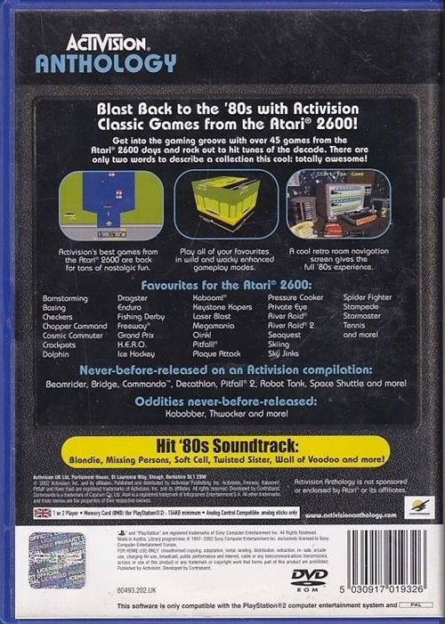 Activision Anthology - PS2 (B Grade) (Genbrug)